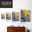 Impression encadrée FLORAL Series DCX - bois massif-534961508