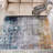 Collection Abstract Design Turquoise Gray Rust Machine Washable Super Soft Area Rug-161729607