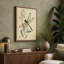 Dragonfly and Seedpod Japandi - Wrapped Canvas-554378344-554378348