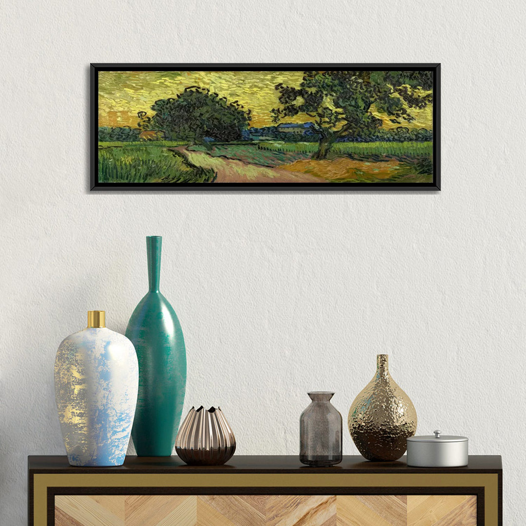 " Landscape At Twilight " by Vincent Van Gogh Vault W Artwork 