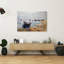 «Calm Harbor Morning Peaceful Serene Tranquil Coastal», reproduction d'art mural-129706972
