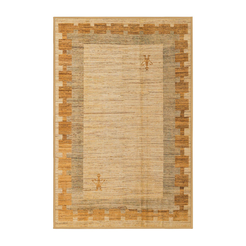 Tapis décoratif multicolore à motif abstrait, Rectangle de 2 pi x 3 pi