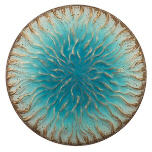 Blue Wave Wall Decor 36"