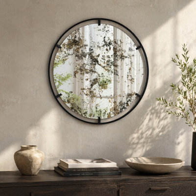 31.5"Theodor Mirror with industrial design