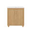 30 Inch Vanity Sink Combination With Space-Enhancing Cabinet Doors And Drawer