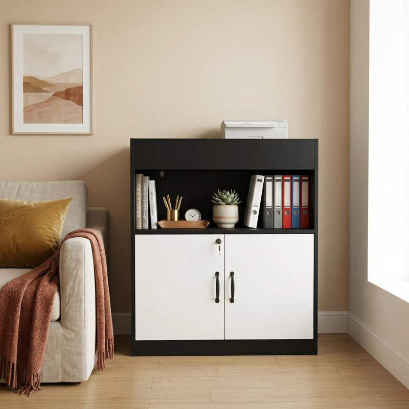 31.5" Wide Filing Cabinet With Lock