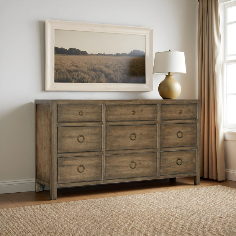 Surfrider Nine-Drawer Dresser, Driftwood