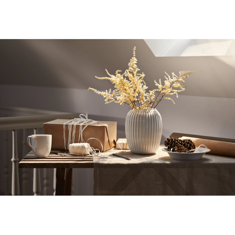 Vase de table Hammershøi, Blanc