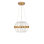 Coquette 3 - Light Metal/Crystal Chandelier