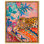 Jungle Cat in Color Canvas, art maximaliste par Art Remedy