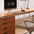 Artificial Board Five-drawer Storage Computer Desk-1773426926