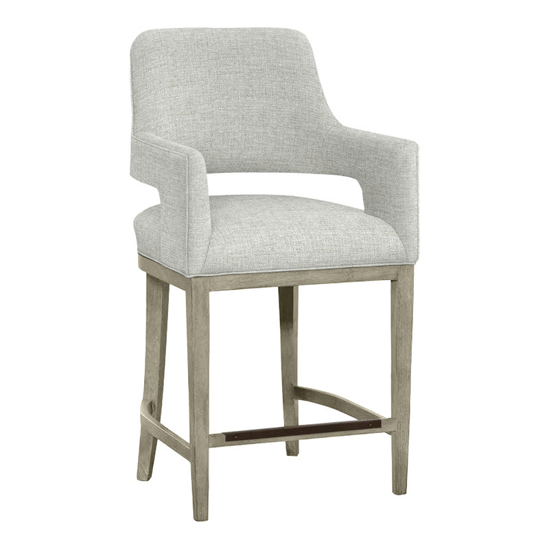 Tabouret de bar et de comptoir Josie, Amande chamois, Albâtre 3157, Bar Stool (30.5” Seat Height)
