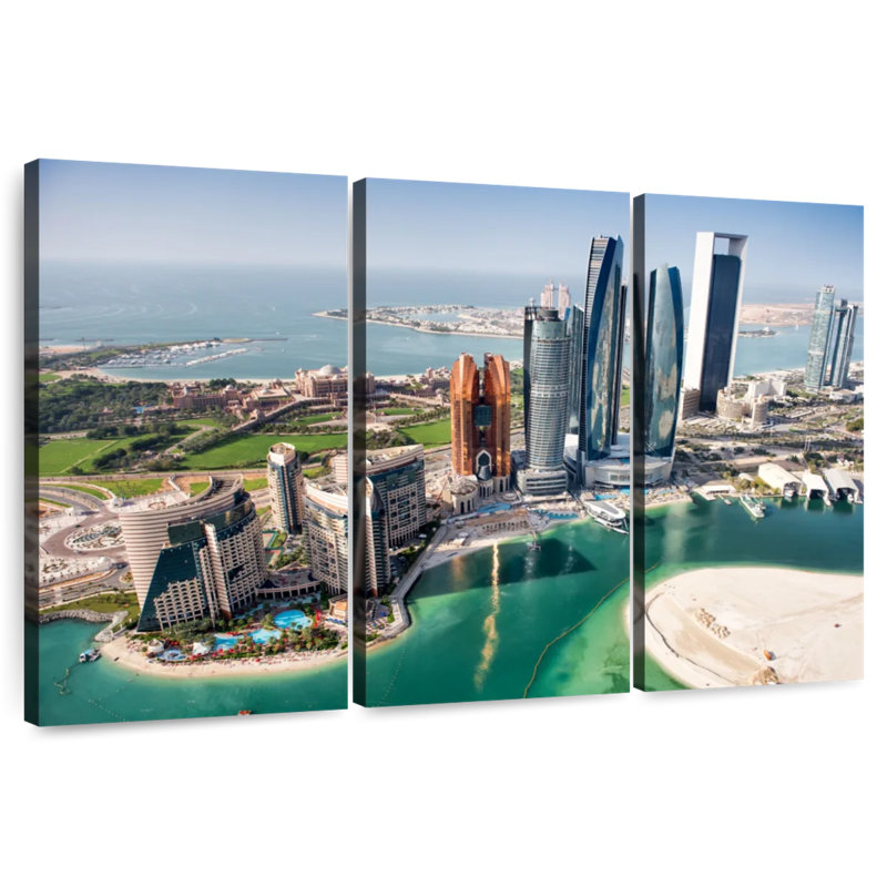 Abu Dhabi Structures, 28" H x 45" W