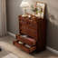 Commodes décoratives rétro en bois laqué simple-111619674