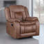 Fauteuil inclinable Olaf, similicuir moelleux-109470277-109470278