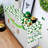 Green Lucky Clover Shamrocks Table Runner, St. Patrick’S Day Shamrock And Horseshoe Farmhouse Decor