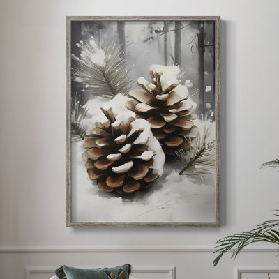 Art des Fêtes de Noël - série 2 - CCXIX, reproduction encadrée - bois massif