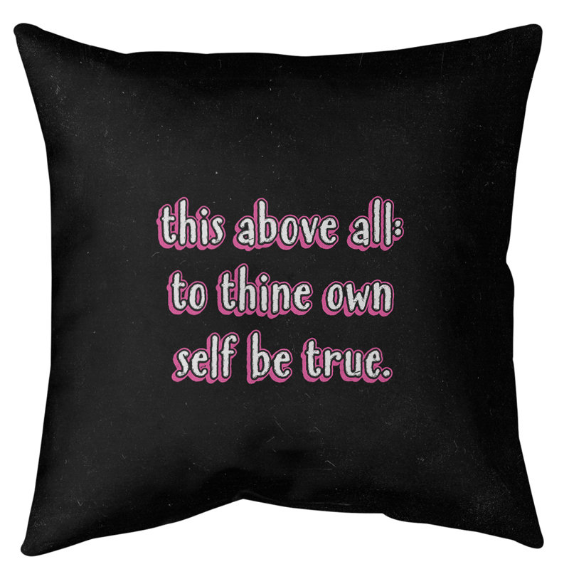 Coussin de sol d’inspiration Shakespeare, H 28 po x l 28 po, Rose