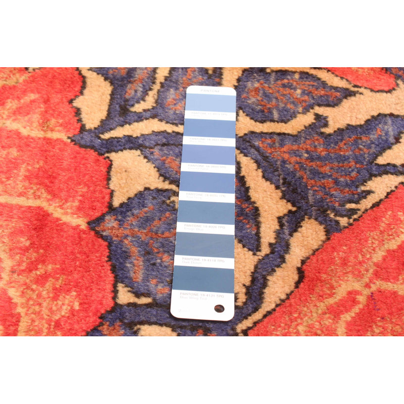 Tapis bleu Teimani 4 pi 0 po x 5 pi 11 po