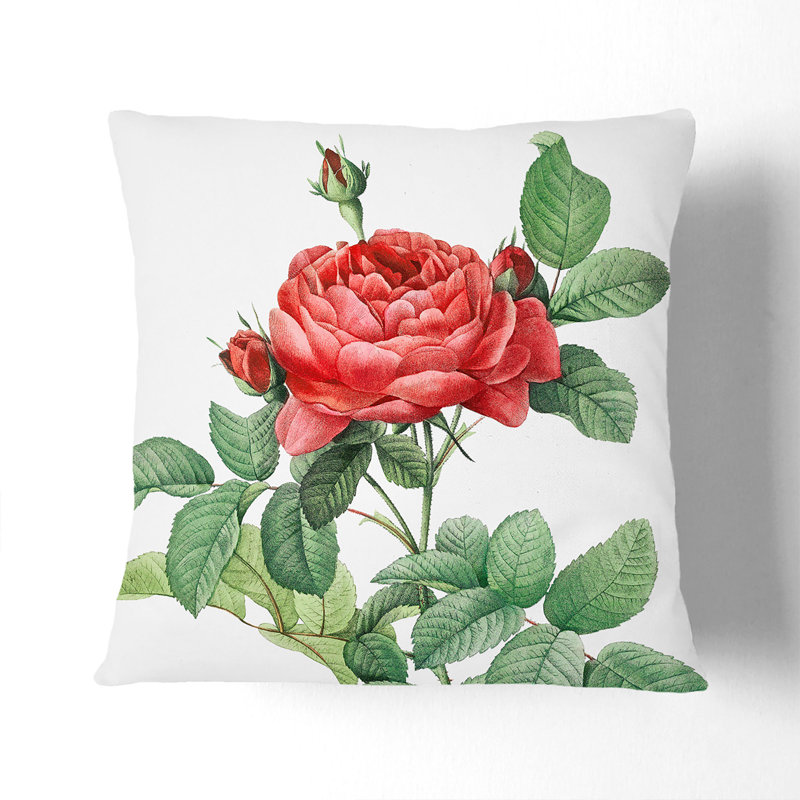 Square Throw Cushion, 40cm H x 40cm W x 15cm D, Black