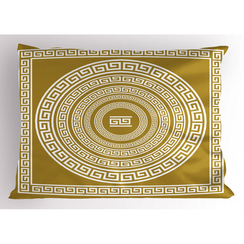 Polyester Sham Set, Gold, Twin