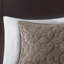 Luxurious Velvet Bedding Sets, Taupe Cotton Quilt For Cozy Bedrooms