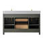 Meuble-lavabo double Ajhane-604386050