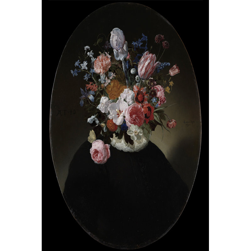 Flowering Masters II by Grace Popp - Painting, 30cm H x 20cm W, Wrapped Canvas