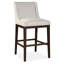 Upholstered Bar Stool with Solid Wood Frame-926136964