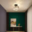 Kosuna Crystal Semi Flush Mount