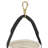 10 in. 1-Pocket Utility Ripstop Canvas Bucket with Hook and Leather Bottom