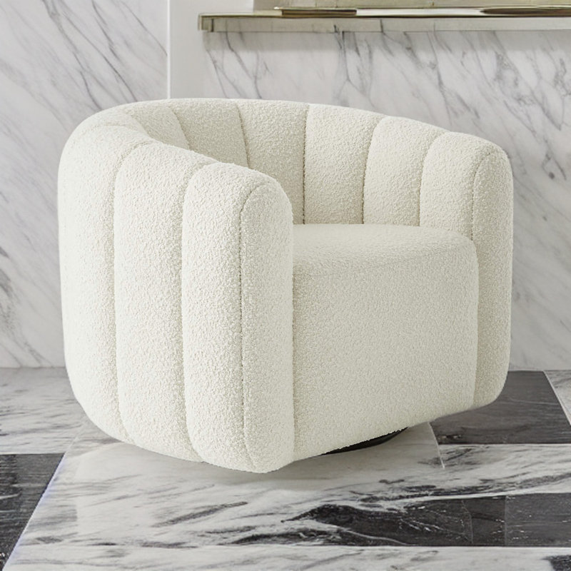 Méridienne pivotante Aveline, Boucle blanc