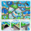 Anti-slip aquarium road map car track carpet-343350476