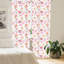 Paire de rideaux semi-transparents avec passe-tringle rose pâle-90873522