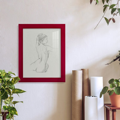 «Geltrude femelle dos croquis II», reproduction sur papier