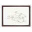 Six Lambs by Jean Bernard - Picture Frame Drawing Print-55619256-55619255