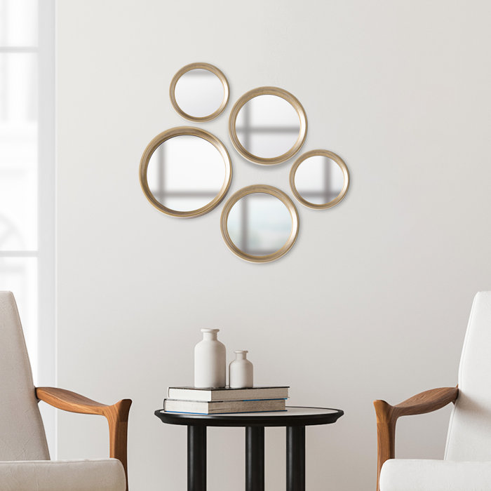 Ebern Designs Bedouet Round Wall Mirror & Reviews | Wayfair