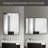 Aluminum Framed Rectangle Wall Mounted Bathroom / Vanity Mirror-870970051-871125397
