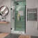 Unidoor-LS 42'' W x 72" H Hinged Frameless Shower Door with ClearMax Technology