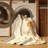 Machine Washable Paesyn Pumpkin Vine Country Rustic Floral Rug in Beige – Beige Binding-1736438079
