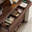 Chinese-style floor-standing shoe cabinet
