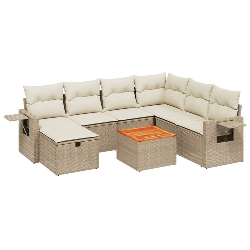 Ensemble de canapé de jardin Vidaxl