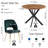 Lawanda 4 Seats Round Dining Table Set-16886160