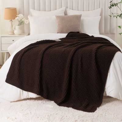 Throw Blanket For Couch,Knitted Throw For Bed, A Diverse Selection Of Colored Blankets, Blanket For Room Decor Housewarming Gifts, 50"X60" And 60"X80"