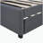 Storage sofa bed frame with a linen fabric cover, no bed panel.-1553691243