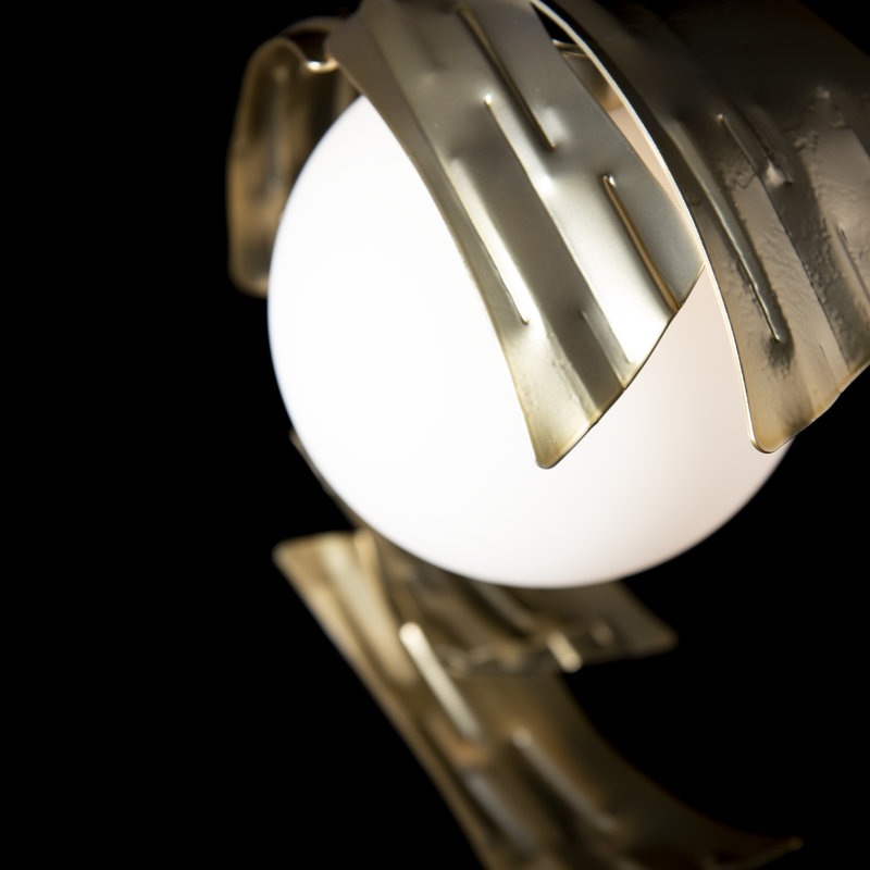 Crest Table Lamp, Modern Brass