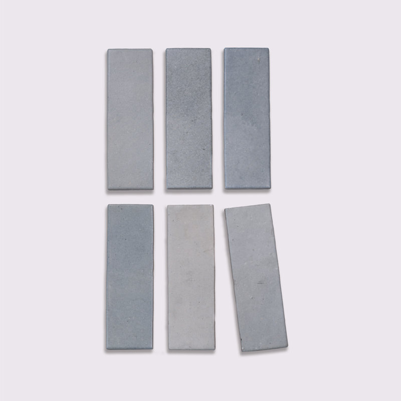 Carreau de porcelaine pour plancher et mur 2 po x 6 po Celine, Bleu