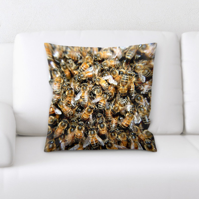 Coussin abeilles