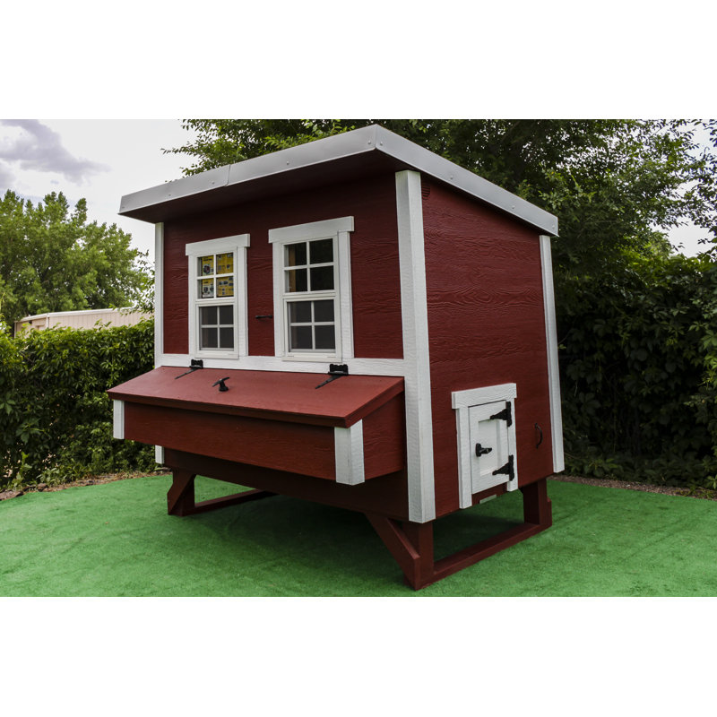 30.9 Square Feet Chicken Coop with Nesting Box
