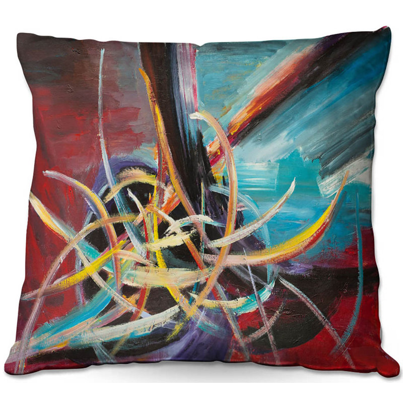  Coussin décoratif Couch Spiral Maze, 20 po x 20 po
